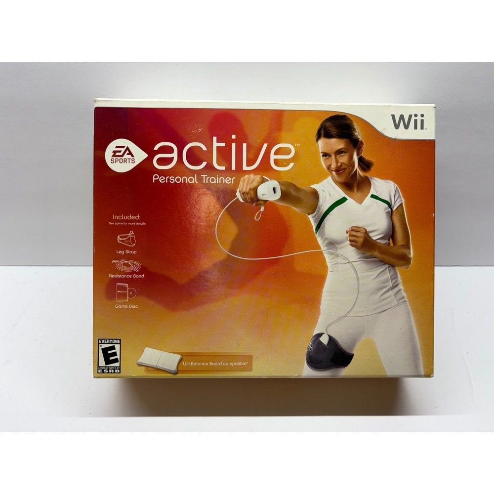 EA Sports Active Personal Trainer Nintendo Wii Game Leg Strap Resistance Band